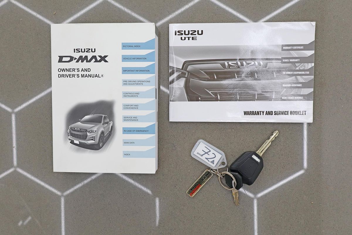 2021 Isuzu D-MAX SX High Ride Rear Wheel Drive