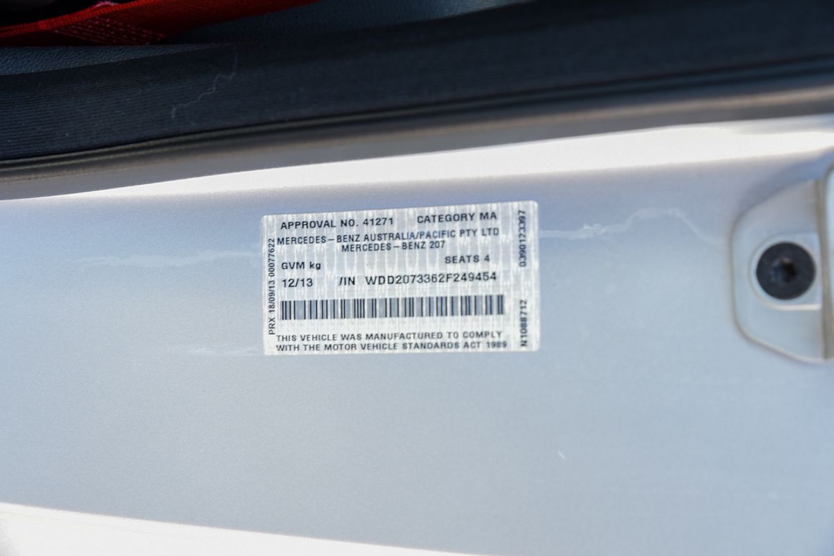 2013 Mercedes-Benz E-Class E250 C207