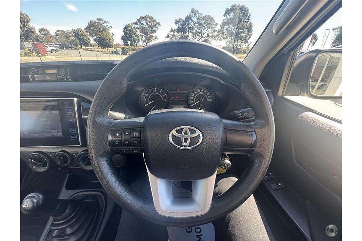 2018 Toyota Hilux WORKMATE TGN121R MY19 REAR WHEEL DRIVE