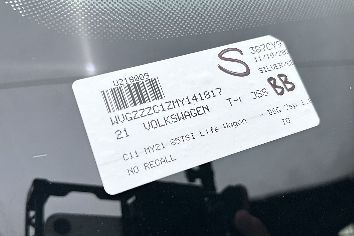 2021 Volkswagen T-Cross 85TSI Life C11