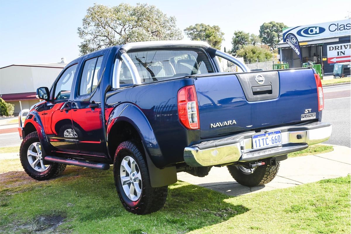 2013 Nissan Navara ST D40 Series 6 4X4