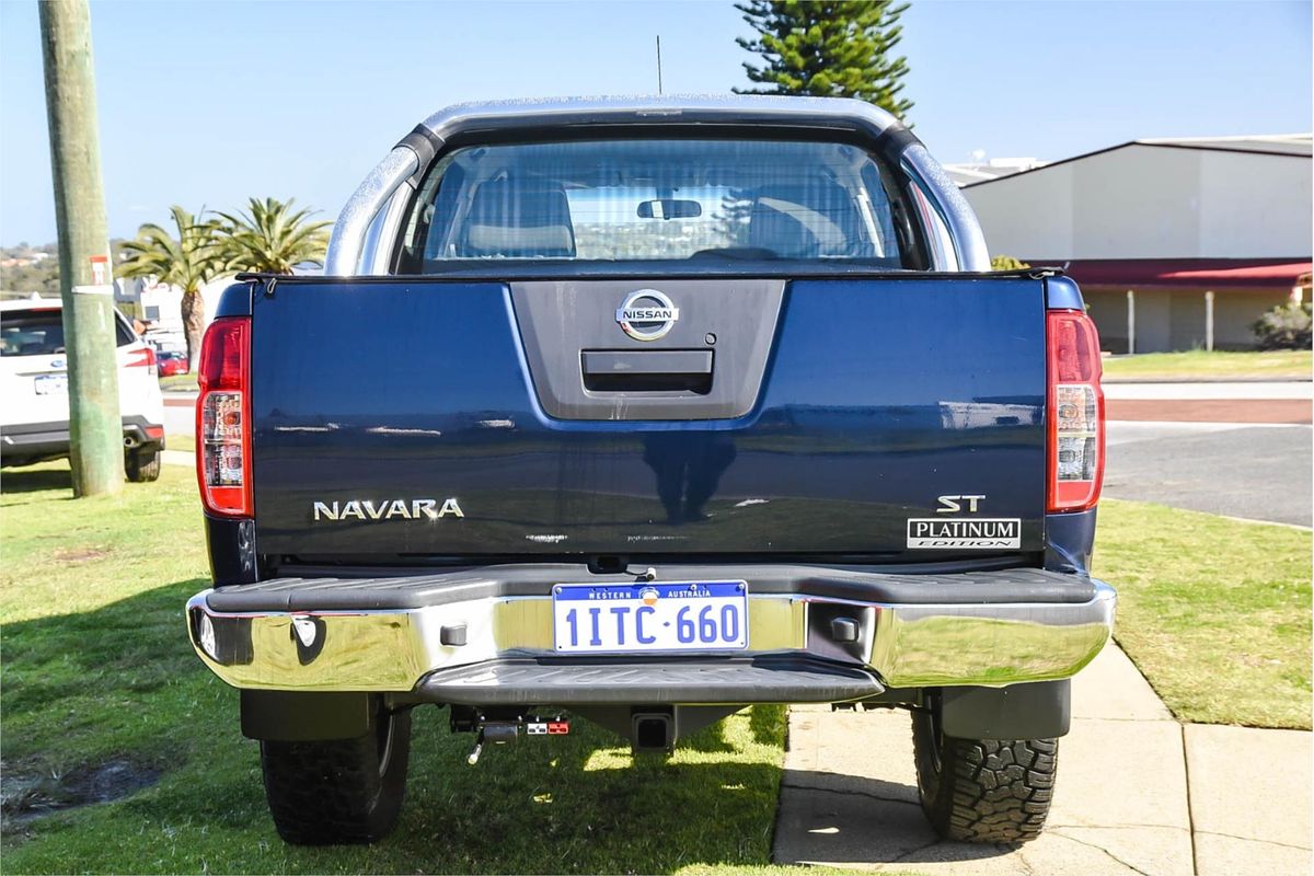 2013 Nissan Navara ST D40 Series 6 4X4