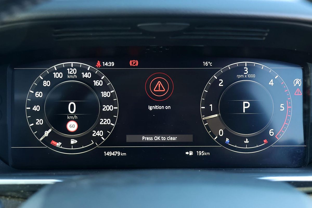 2019 Land Rover Range Rover Sport SDV6 183kW SE L494