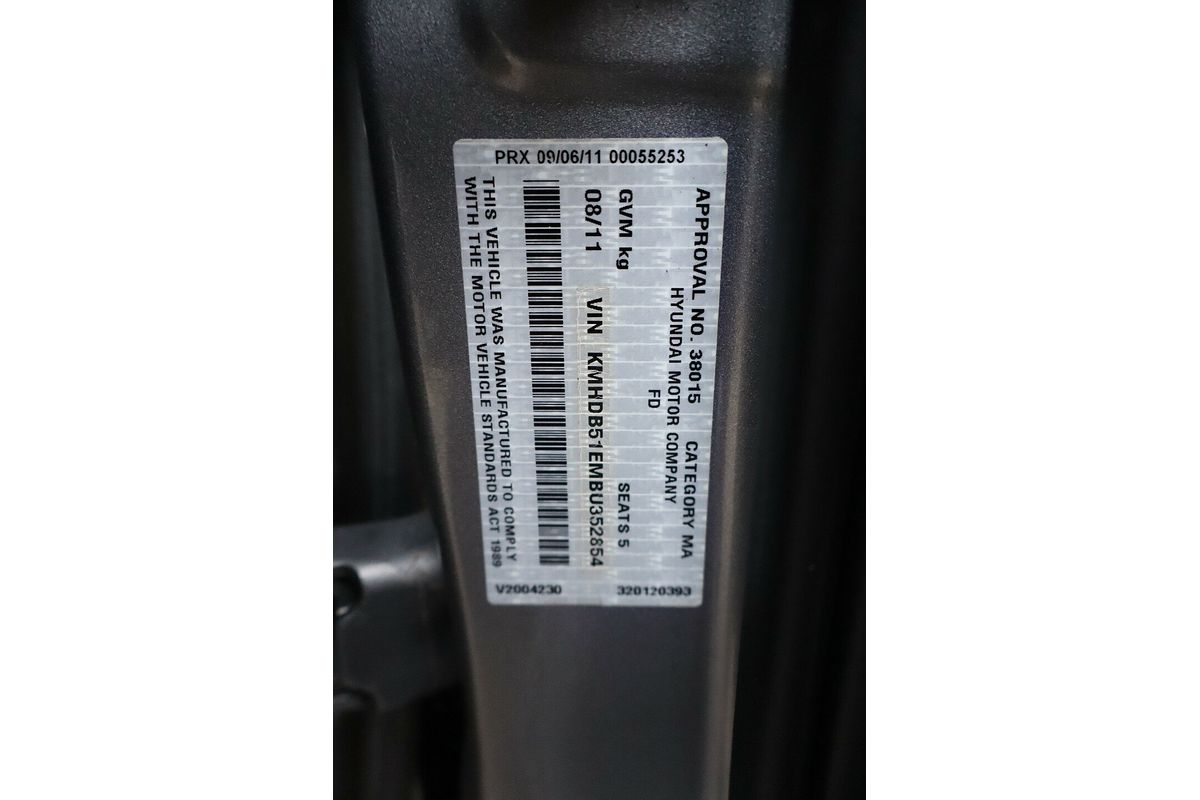 2011 Hyundai i30 SX FD