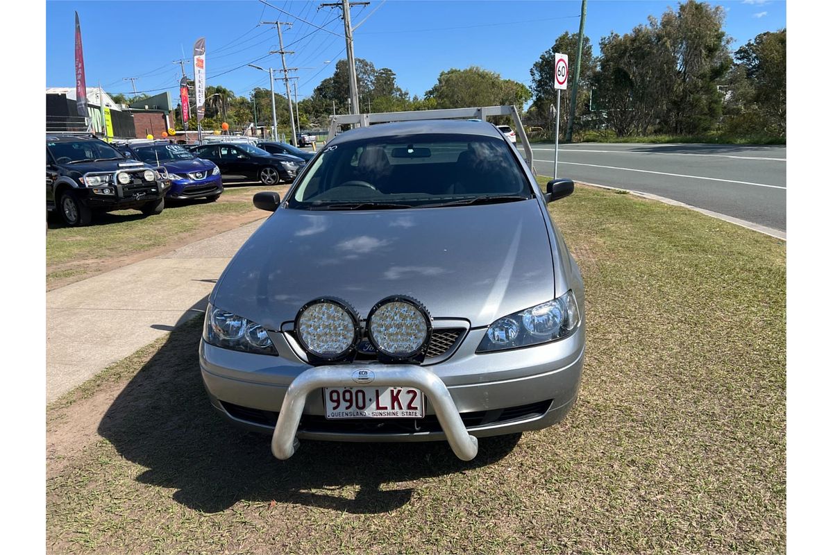 2004 Ford Falcon Ute XL BA Rear Wheel Drive