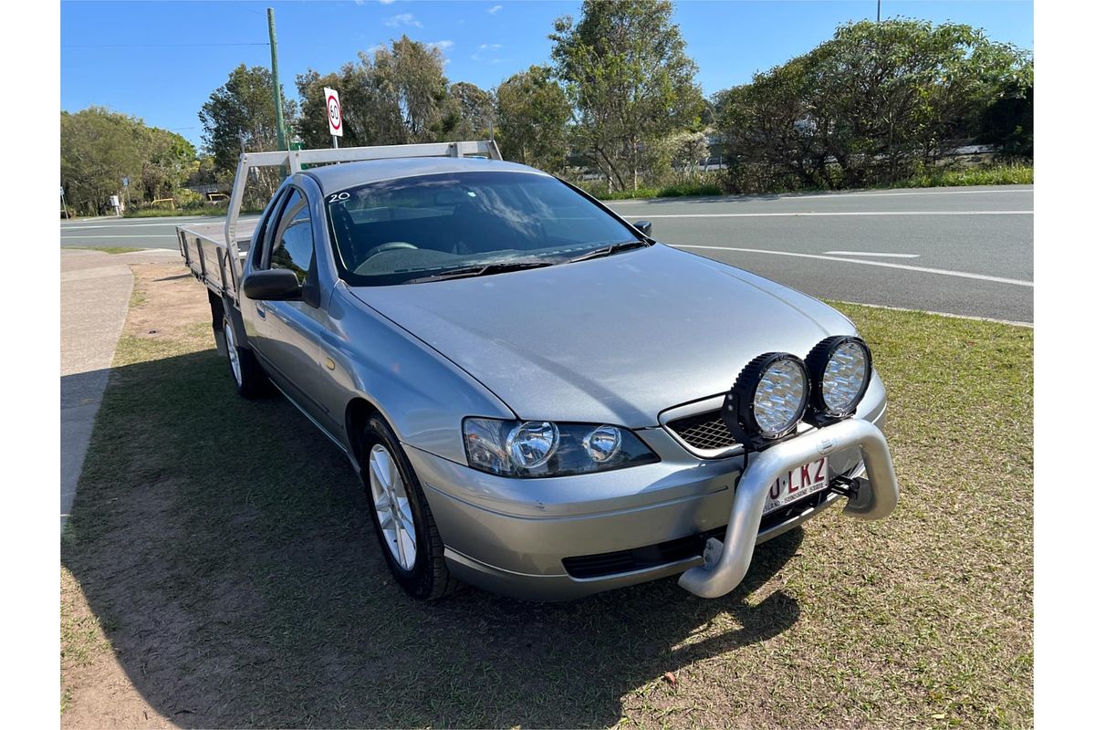 2004 Ford Falcon Ute XL BA Rear Wheel Drive
