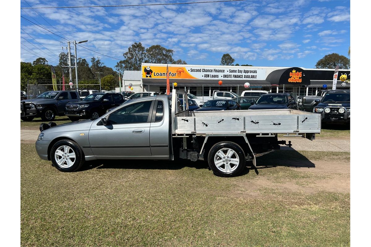 2004 Ford Falcon Ute XL BA Rear Wheel Drive