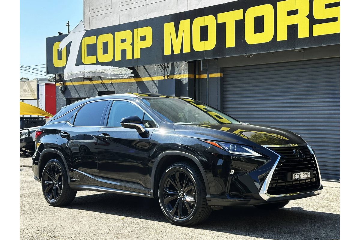 2018 Lexus RX LUXURY HYBRID GYL25R MY18
