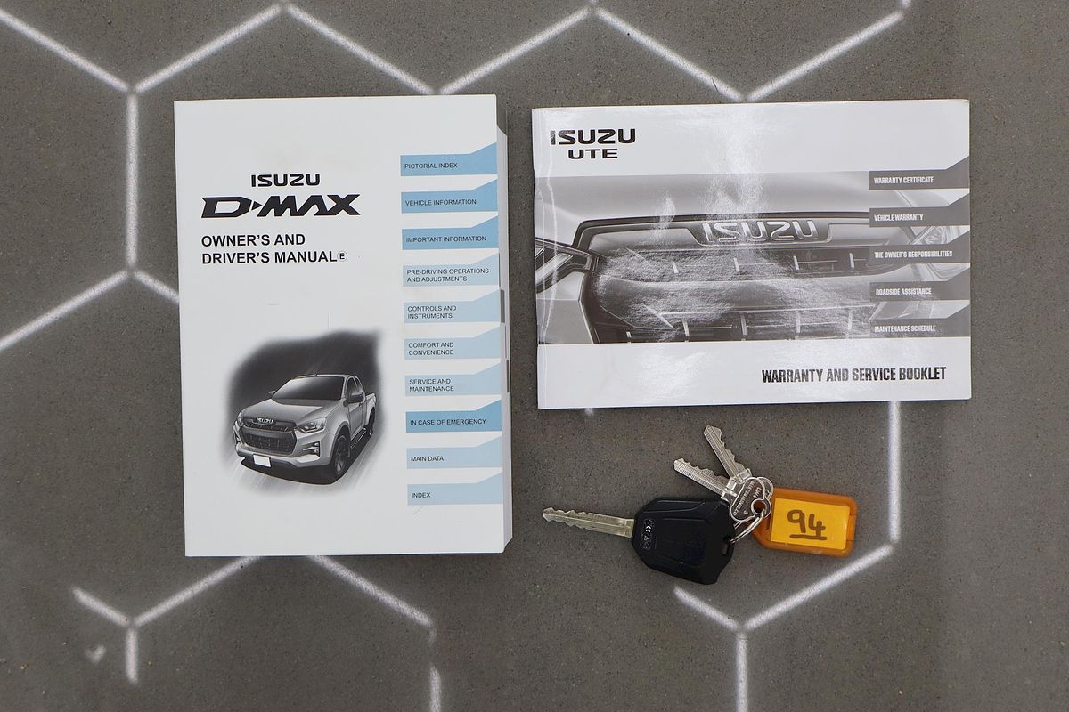 2021 Isuzu D-MAX SX High Ride Rear Wheel Drive