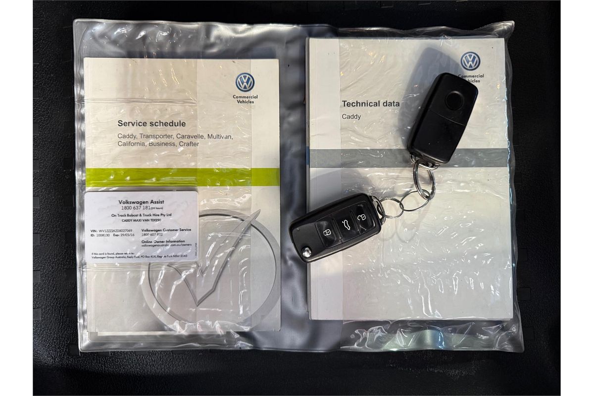 2012 Volkswagen Caddy TDI250 2KN LWB