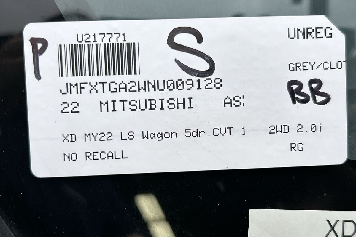 2022 Mitsubishi ASX LS XD