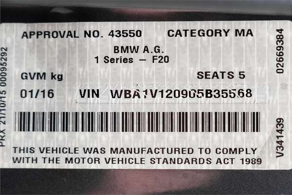2015 BMW 1 Series M135i F20 LCI