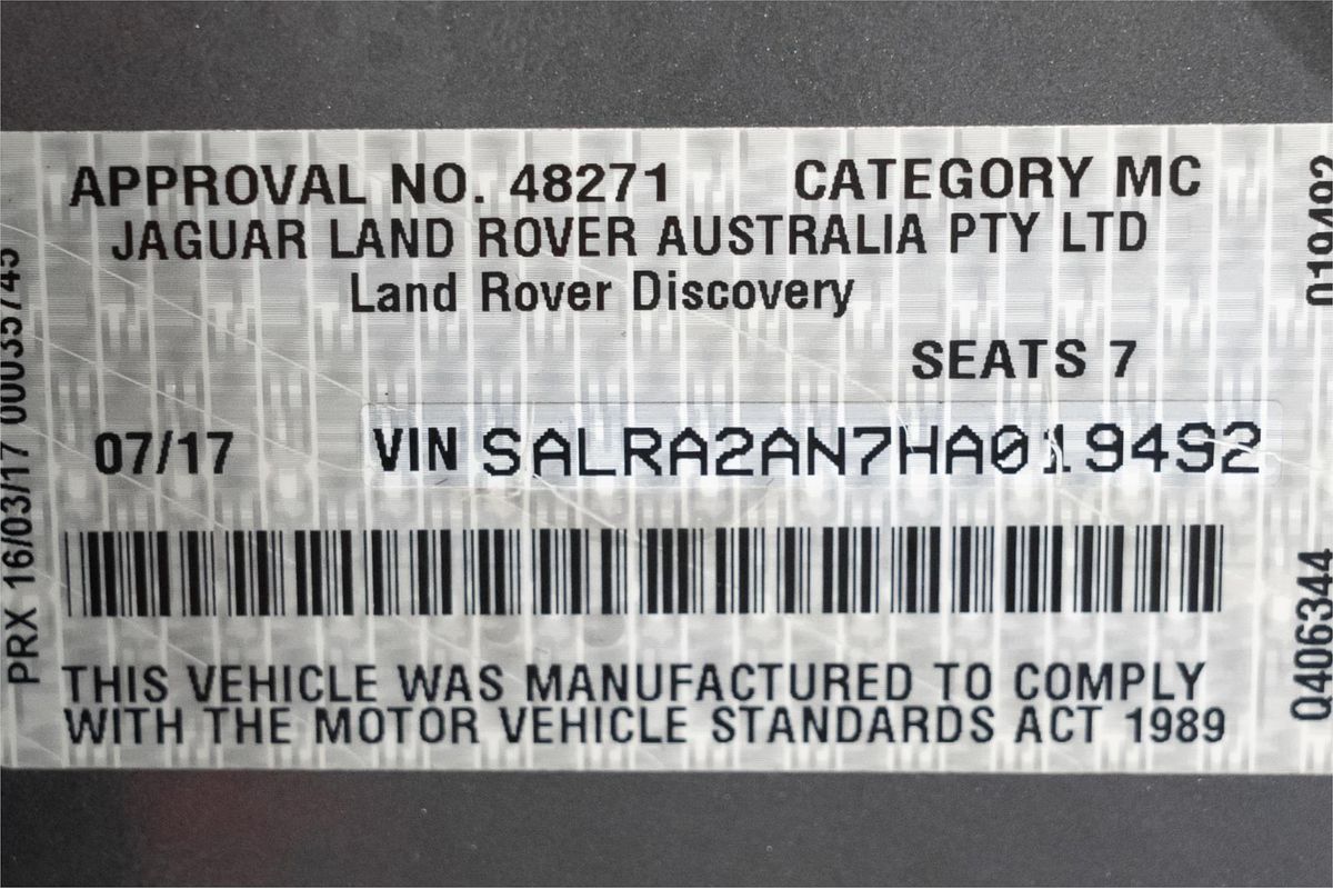 2017 Land Rover Discovery SD4 HSE Series 5