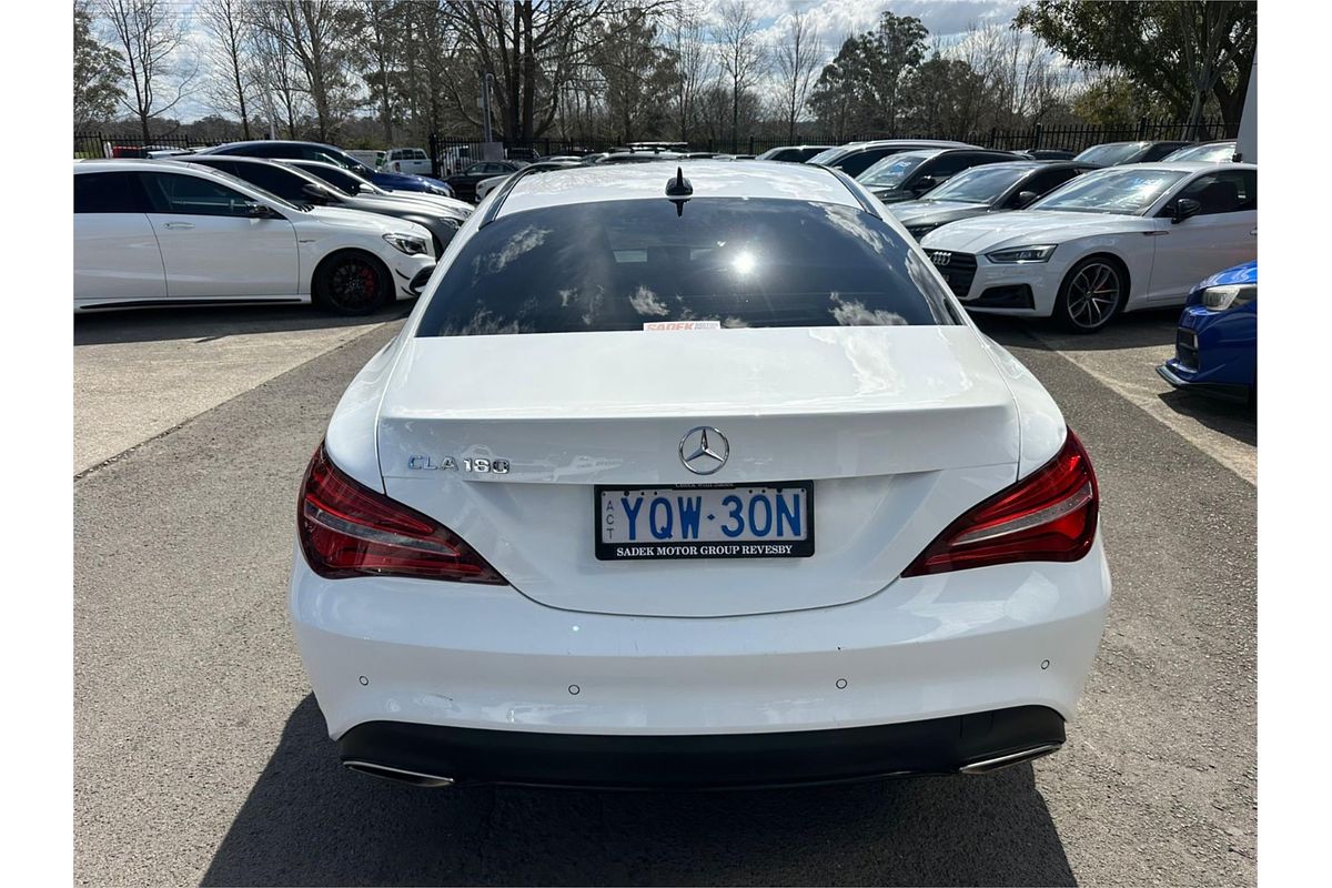 2018 Mercedes-Benz CLA-Class CLA180 C117