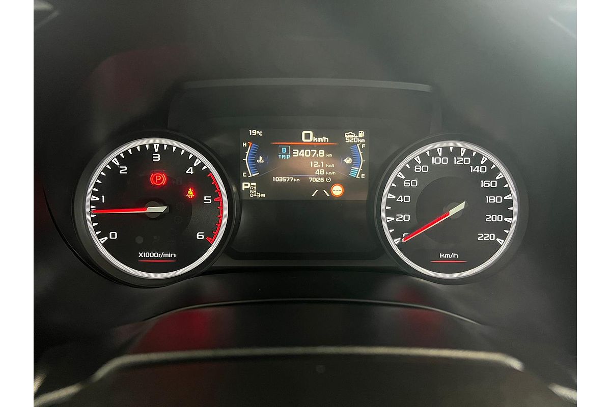 2023 Isuzu D-MAX SX High Ride Rear Wheel Drive