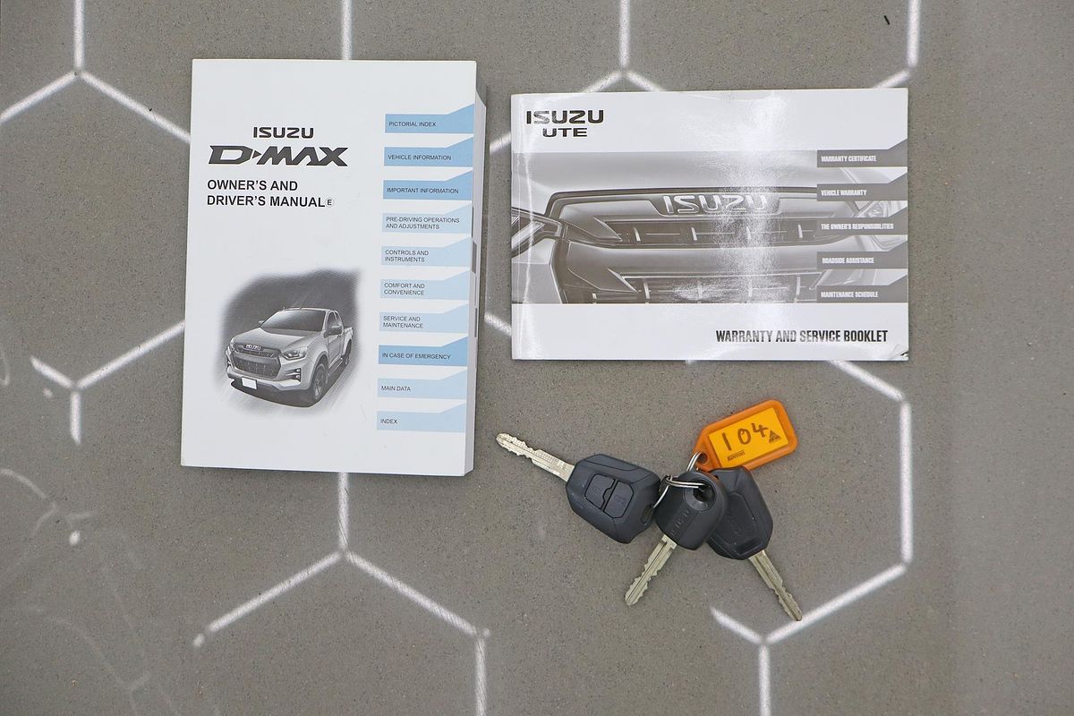 2021 Isuzu D-MAX SX High Ride Rear Wheel Drive
