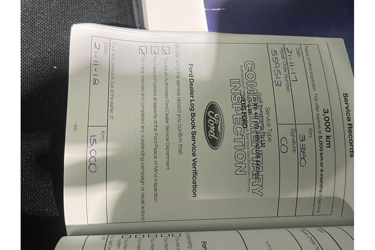 2017 Ford Ranger XLT PX MkII 4X4 3.2L