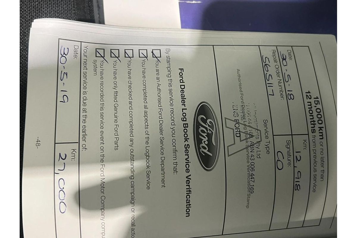 2017 Ford Ranger XLT PX MkII 4X4 3.2L
