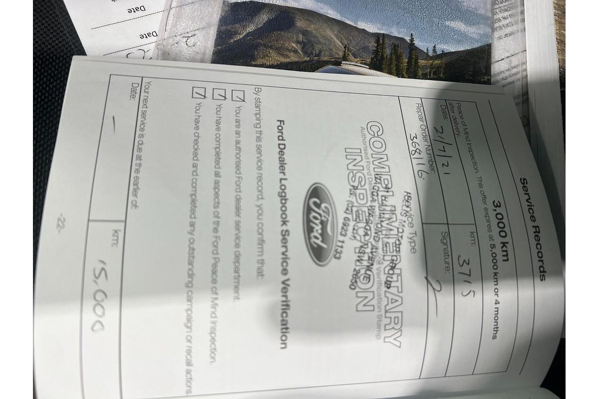 2021 Ford Ranger XL PX MkIII 4X4 3.2L