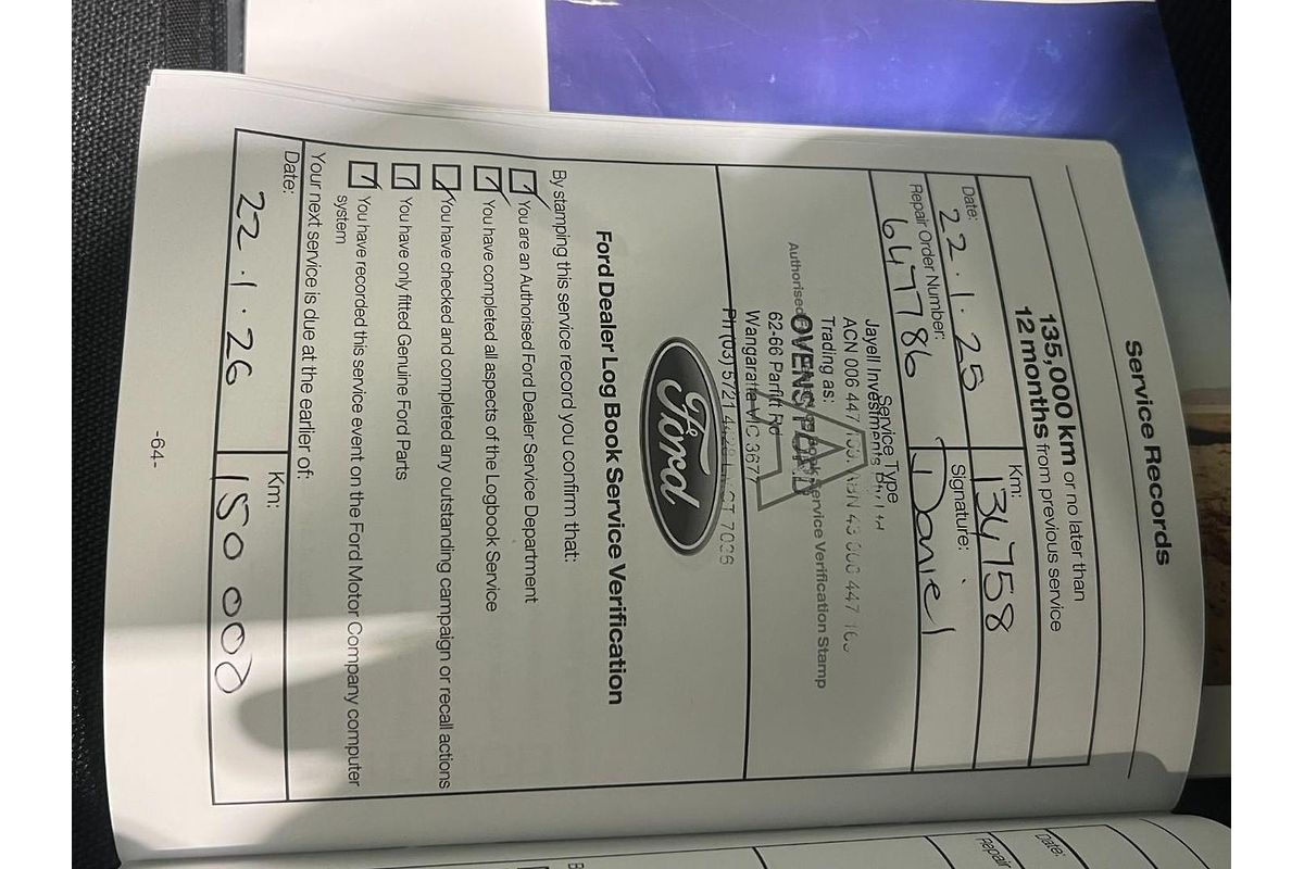 2017 Ford Ranger XLT PX MkII 4X4 3.2L