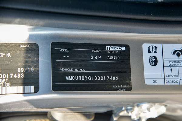 2019 Mazda BT-50 XTR UR 4X4