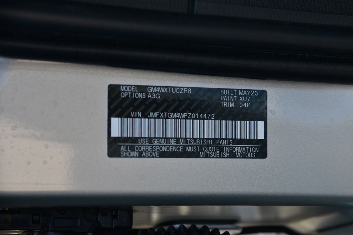 2023 Mitsubishi Outlander Exceed Tourer ZM