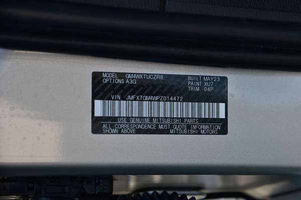 2023 Mitsubishi Outlander Exceed Tourer ZM