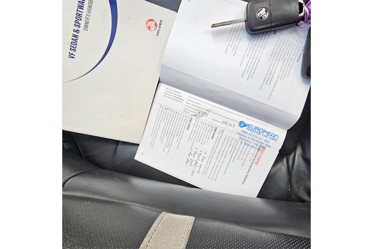 2013 Holden Commodore SS V Redline VF