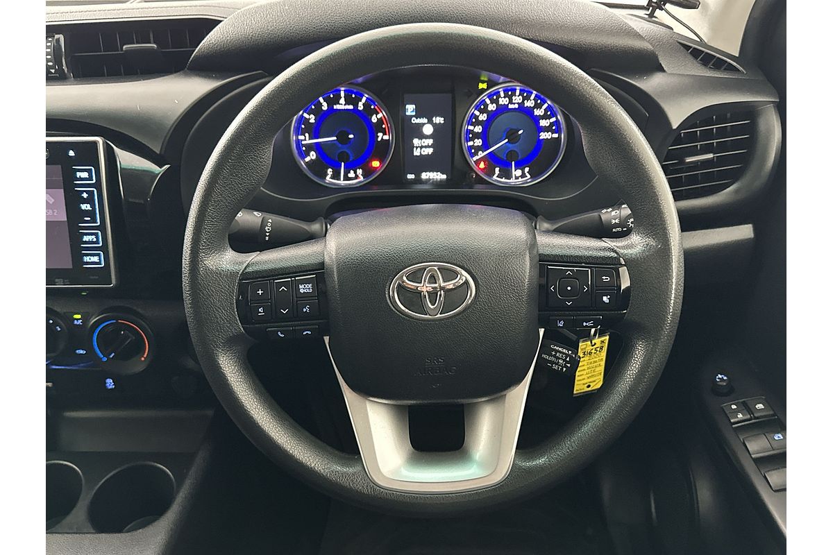 2020 Toyota Hilux Workmate TGN121R Rear Wheel Drive