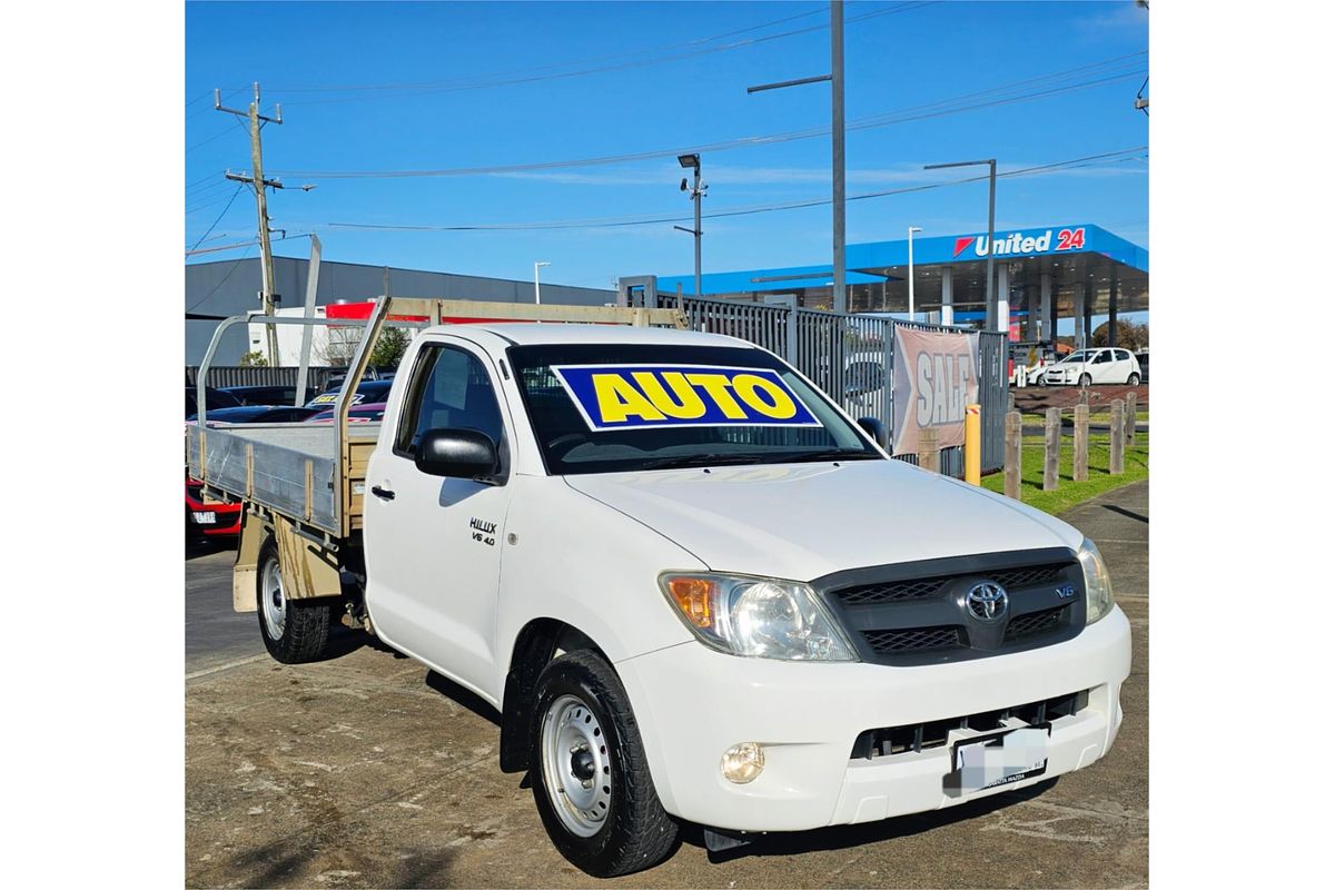 2008 Toyota Hilux SR GGN15R Rear Wheel Drive