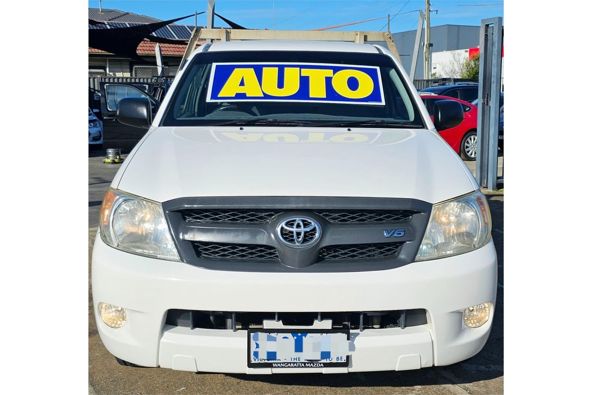 2008 Toyota Hilux SR GGN15R Rear Wheel Drive