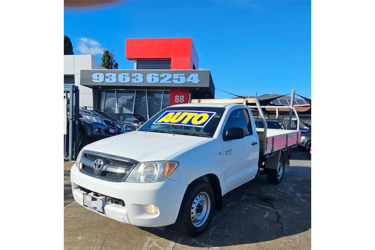 2008 Toyota Hilux SR GGN15R Rear Wheel Drive
