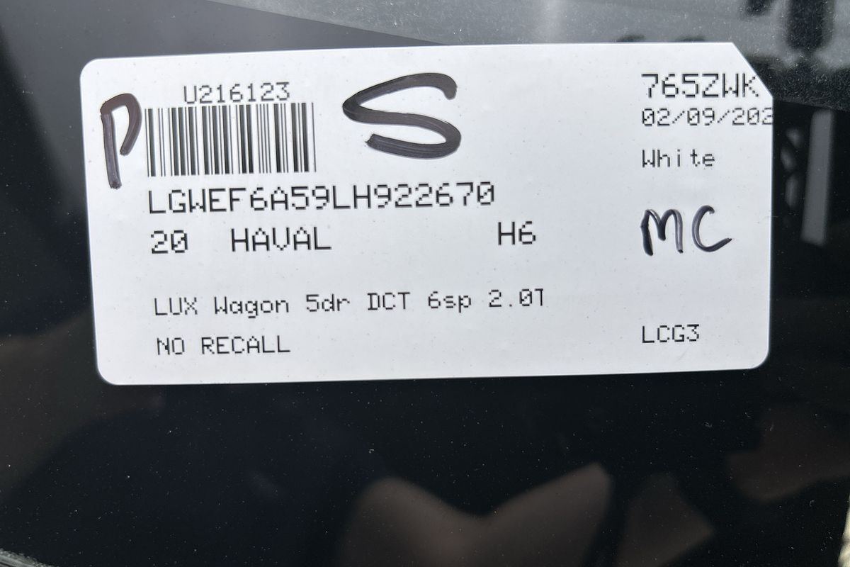2020 Haval H6 LUX