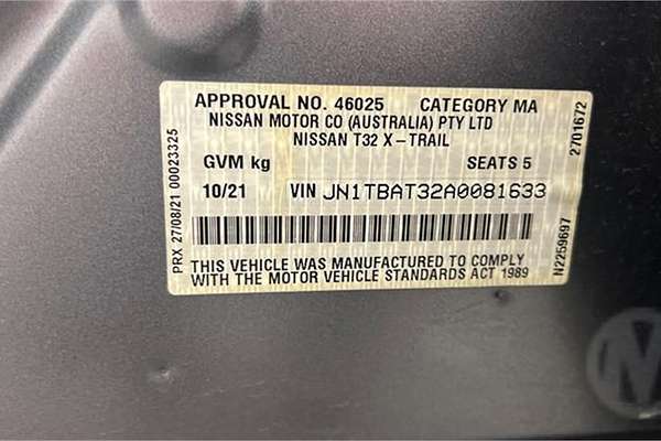 2021 Nissan X-TRAIL ST T32