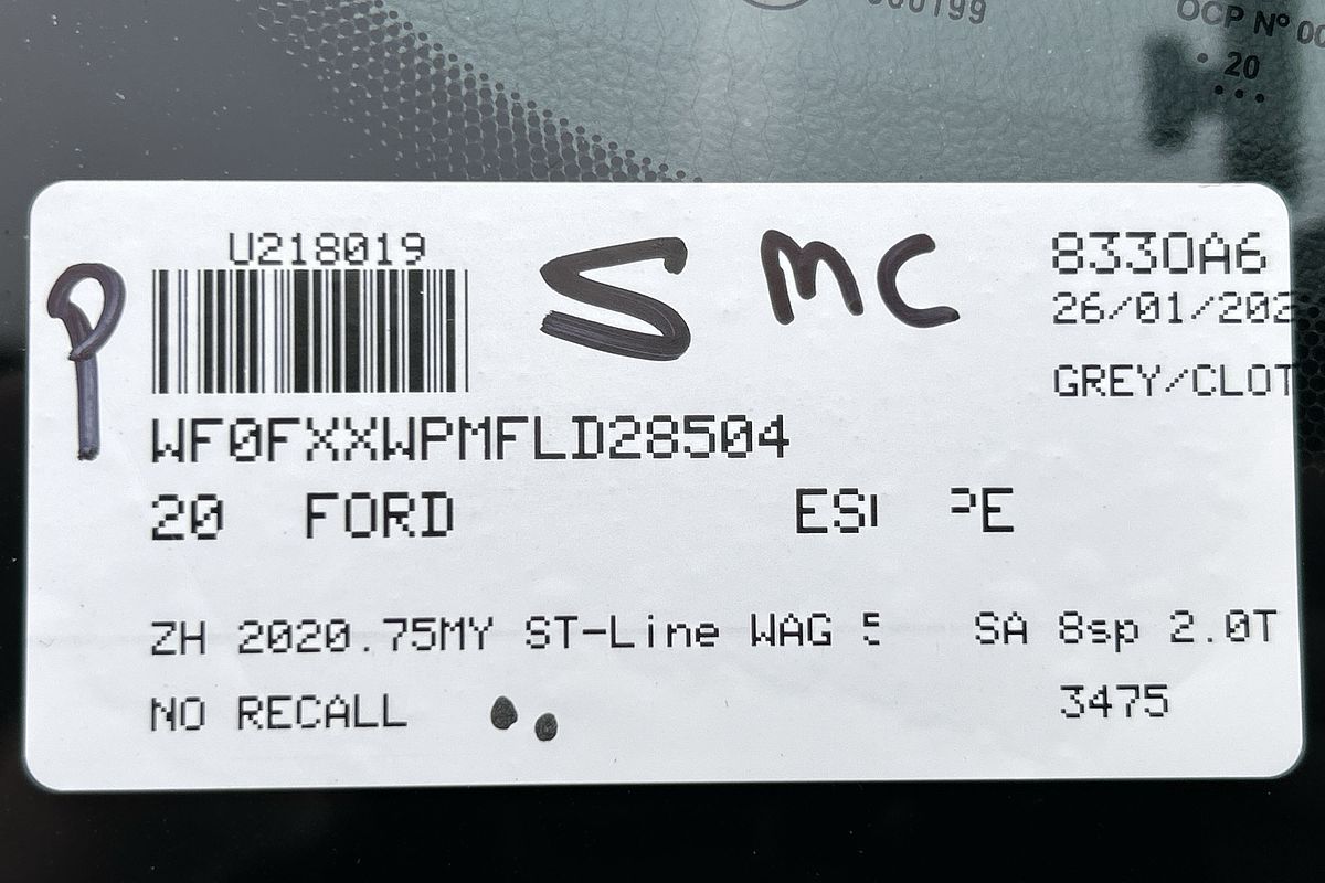 2020 Ford Escape ST-Line ZH