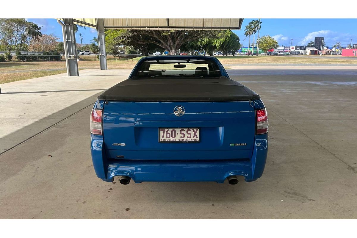 2012 Holden Ute SV6 Z Series VE Series II Rear Wheel Drive