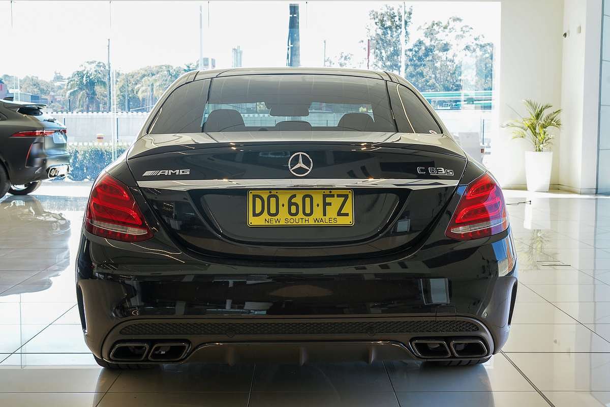 2018 Mercedes-Benz C-Class C63 AMG S W205