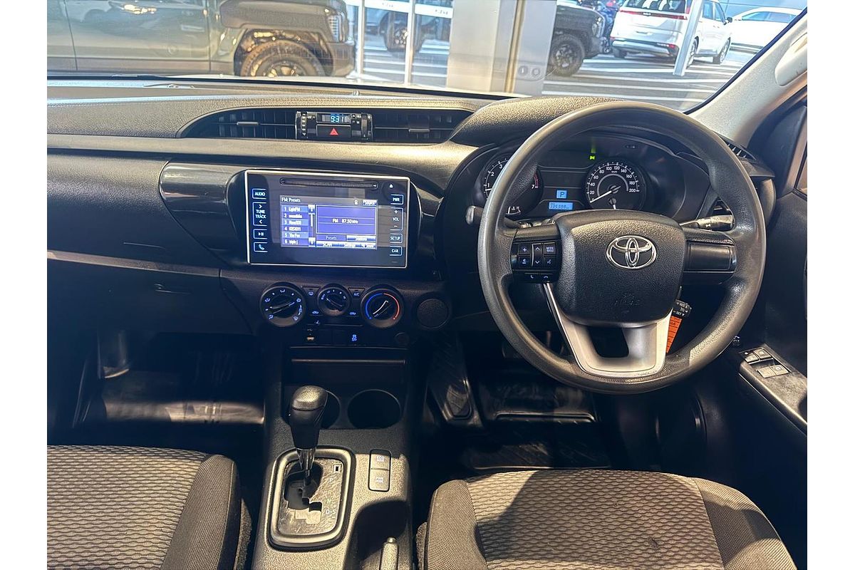 2018 Toyota Hilux Workmate TGN121R Rear Wheel Drive