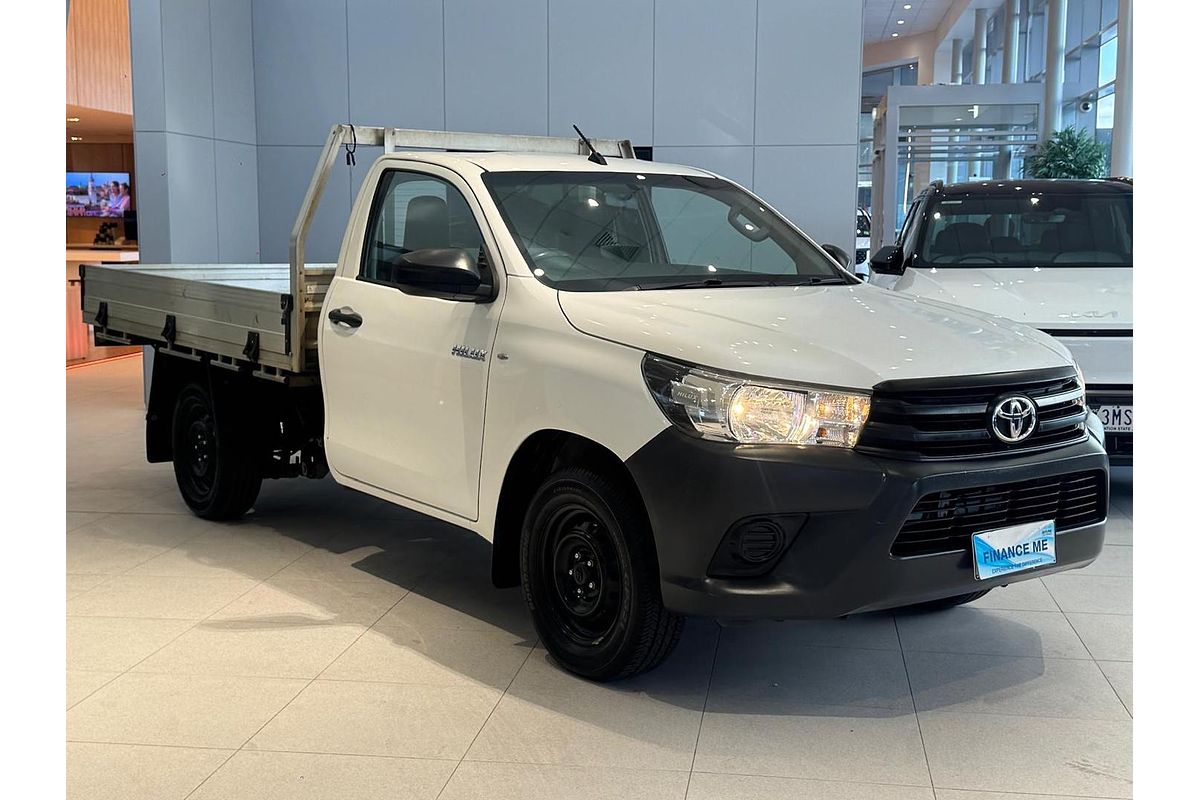 2018 Toyota Hilux Workmate TGN121R Rear Wheel Drive