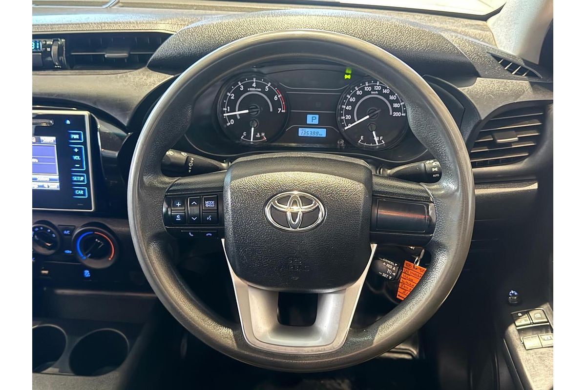 2018 Toyota Hilux Workmate TGN121R Rear Wheel Drive