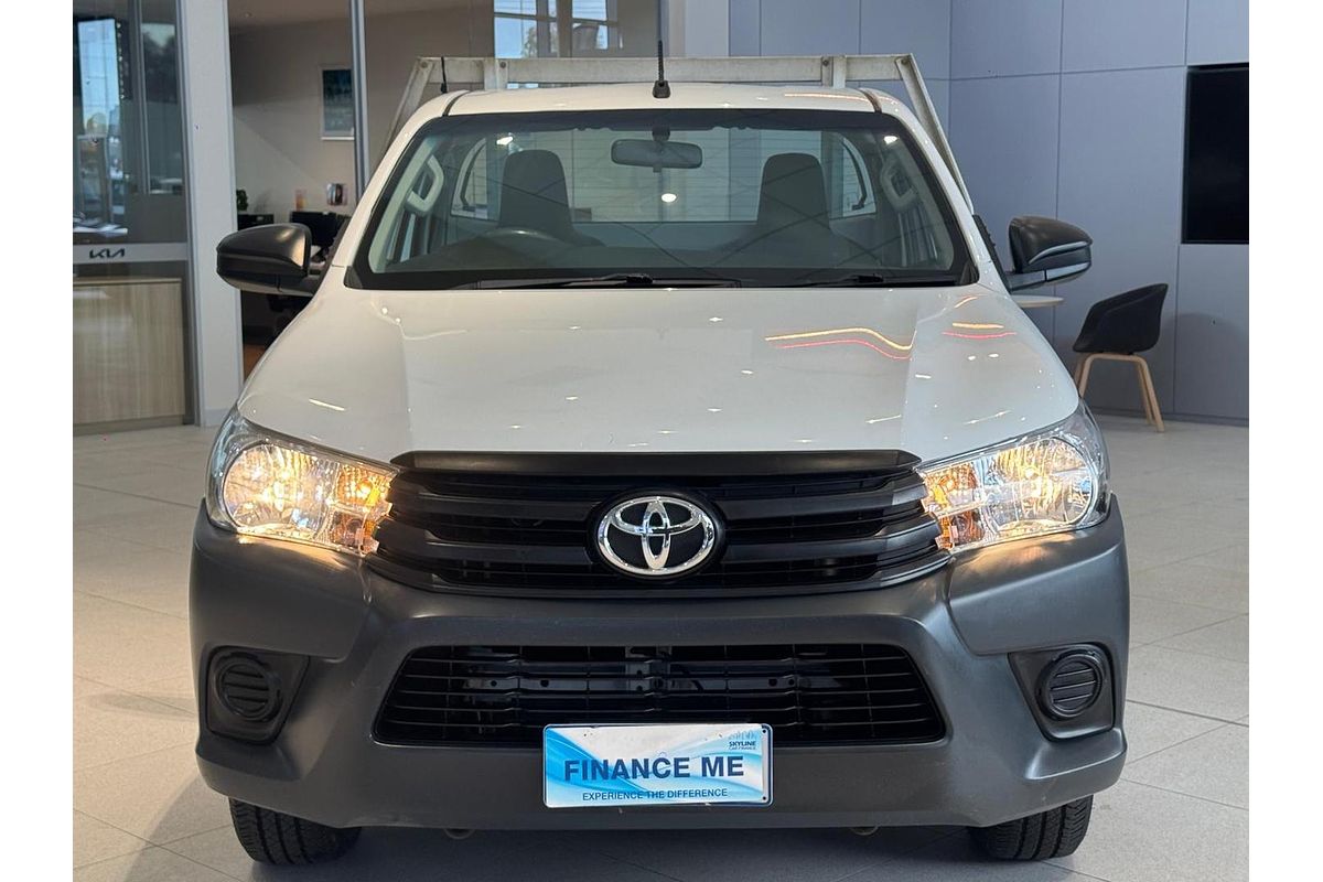 2018 Toyota Hilux Workmate TGN121R Rear Wheel Drive