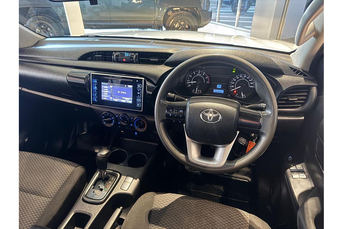 2018 Toyota Hilux Workmate TGN121R Rear Wheel Drive
