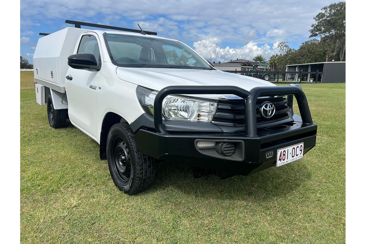 2016 Toyota Hilux Workmate TGN121R Rear Wheel Drive