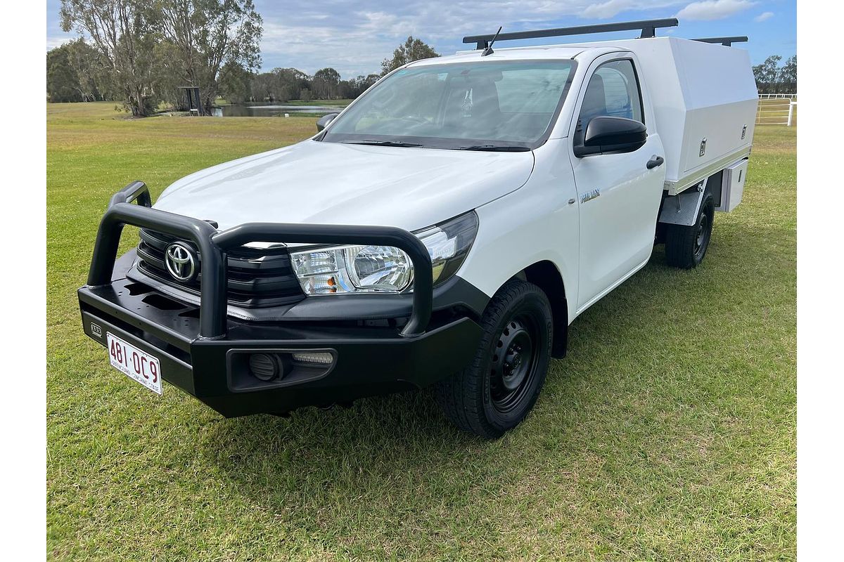 2016 Toyota Hilux Workmate TGN121R Rear Wheel Drive