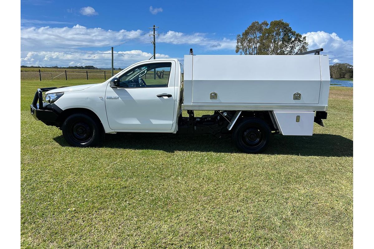 2016 Toyota Hilux Workmate TGN121R Rear Wheel Drive