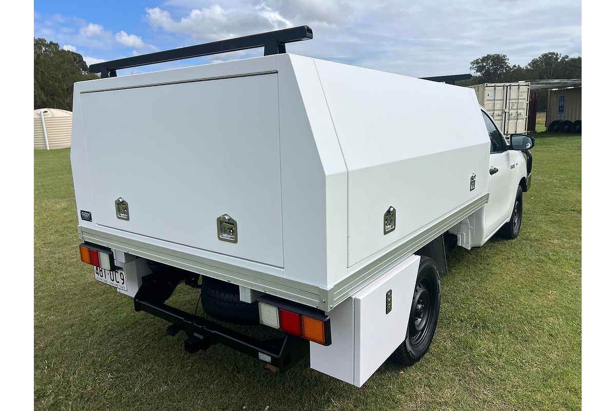 2016 Toyota Hilux Workmate TGN121R Rear Wheel Drive