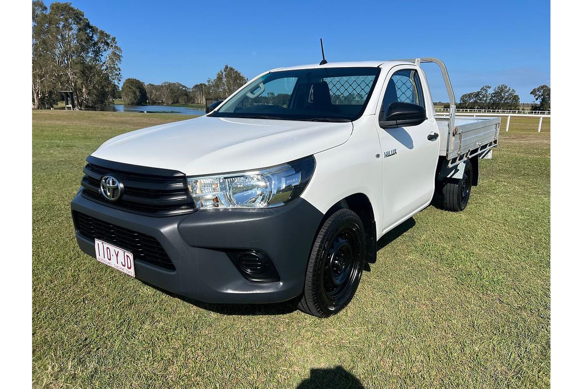 2018 Toyota Hilux Workmate GUN122R Rear Wheel Drive
