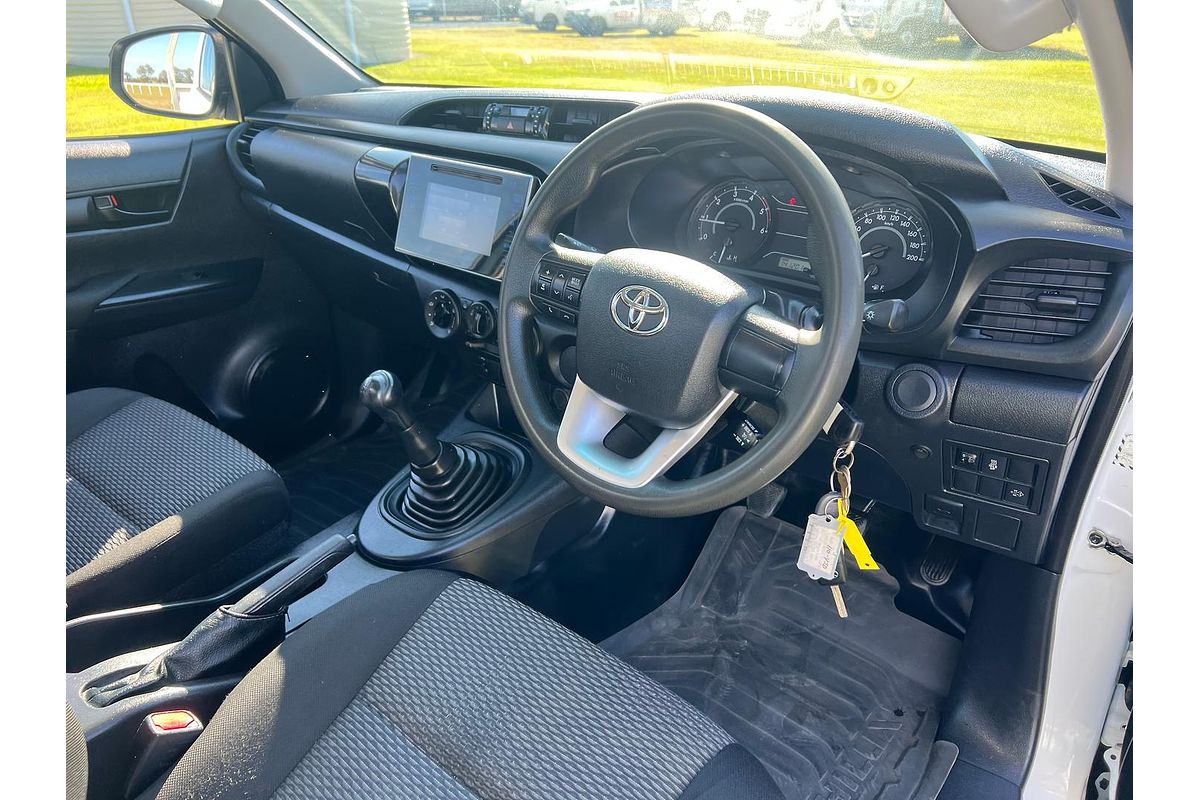 2018 Toyota Hilux Workmate GUN122R Rear Wheel Drive