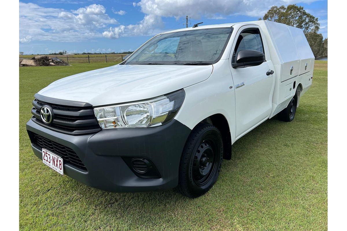 2015 Toyota Hilux Workmate GUN122R Rear Wheel Drive