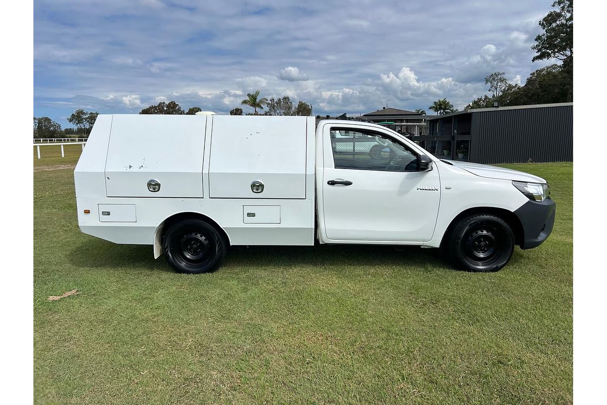 2015 Toyota Hilux Workmate GUN122R Rear Wheel Drive